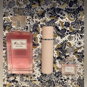 Ms Dior rose n roses perfume set new in box